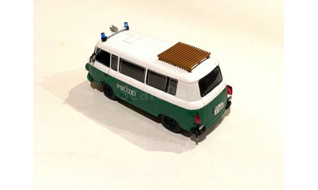 Модель BARKAS B1000 BUNDESPOLIZEI 1:43 DeA, масштабная модель, DeAgostini, scale43