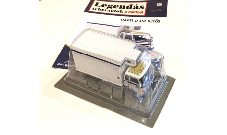 Модель CSEPEL/ЧЕПЕЛЬ B 452 Hűtős 1:43 DEAGOSTINI/HUNGARY, масштабная модель, scale43, Jelcz