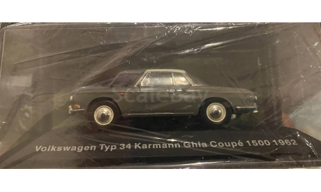 Модель Volkswagen 34-es tipus Karmann Ghia 1500 Coupe (1962) 1/43 IXO/Hungary DeA, масштабная модель, DeAgostini, scale43