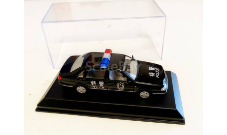 Модель Volkswagen Santana 2000 Police China SWAT 1:43 CARMODEL, масштабная модель, scale43