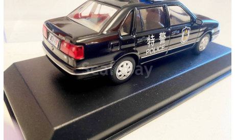 Модель Volkswagen Santana 2000 Police China SWAT 1:43 CARMODEL, масштабная модель, scale43
