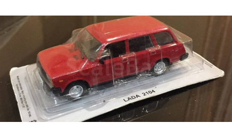 Модель модель ВАЗ-2104/LADA 2104 1/43 DeA HUNGARY, масштабная модель, scale43