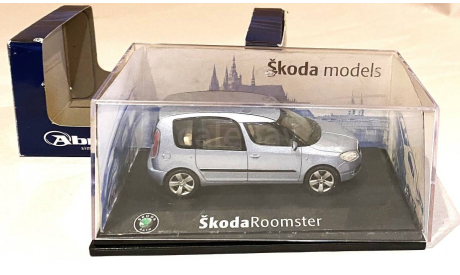 Модель Skoda ROOMSTER 2006 silver-blue 1:43 ABREX/151015, масштабная модель, Škoda, scale43