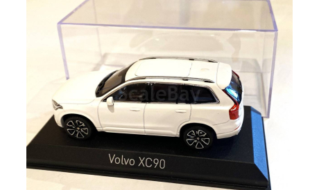 Модель Volvo XC90 (RHD) 2015 white pearl 1:43 Norev, масштабная модель, scale43
