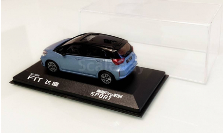 Модель HONDA FIT PRO SPORT (2020) 1/43 DEALER BOX, масштабная модель, 1:43