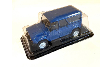 Модель УАЗ-3159 ’БАРС’ синий 1:43 DEA/АВТОЛЕГЕНДЫ СССР, масштабная модель, scale43