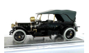 Модель Delaunay-Belleville 40/45 CV Kellner фаэтон черный (тент поднят) 1:43 КОЛЕСО, масштабная модель, scale43
