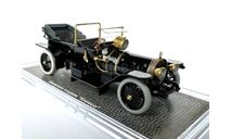 Модель Delaunay-Belleville 40/45 CV Kellner фаэтон черный (тент сложен) 1:43 КОЛЕСО, масштабная модель, scale43