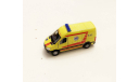 Модель MERCEDES-BENZ SPRINTER LATVIA AMBULANCE 1/50 WELLY, масштабная модель, scale50