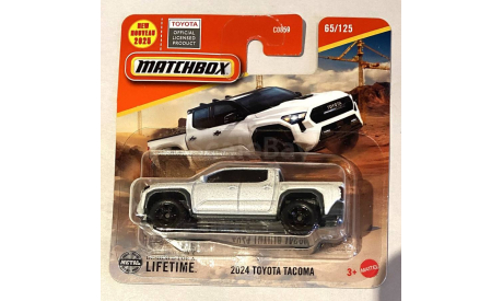 Модель TOYOTA TACOMA PICK-UP 2024 Matchbox/MATTEL, масштабная модель, scale64