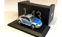 Модель Volkswagen Beetle Bundes Polizei (2012) 1:43 CUSTOM, масштабная модель, DeAgostini, scale43