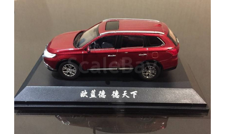 Модель MITSUBISHI OUTLANDER SUV (2017) 1/43 CHINA DEALER, масштабная модель, scale43