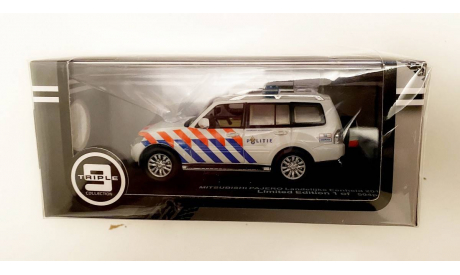 Модель Mitsubishi Pajero IV Politie (NL) Полиция Голландии 1/43 Triple 9 Collection, масштабная модель, scale43