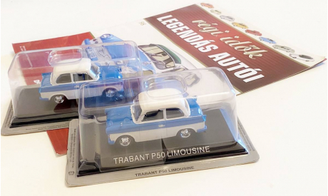 Модель автомобиль TRABANT P50 LIMOUSINE (DDR) 1/43 DeA Hungary, масштабная модель, DeAgostini, scale43