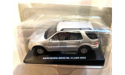 Модель MERCEDES-BENZ ML-CLASS (2003) silver 1:43 DEA
