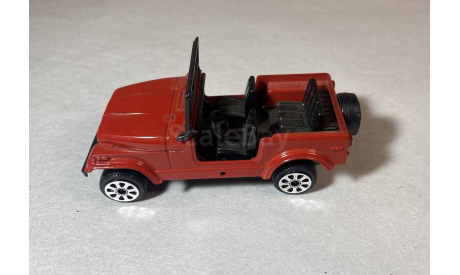 Модель JEEP CJ-7 красный 1/43 BBURAGO, масштабная модель, scale43