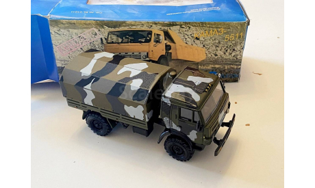 Модель автомобиль КАМАЗ-43501 в комплектации для ВДВ 1/43 Конверсия/ЭЛЕКОН, масштабная модель, scale43