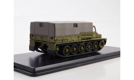 Модель Гусеничный тягач АТС-59, хаки 1:43 SSM, масштабная модель, ГАЗ, 1/43