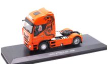 Модель IVECO Stralis 450 Truck (2008) orange/оранжевый 1:43 HACHETTE, масштабная модель, scale43