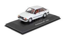 Модель Ford Escort GL (1982)  белый 1/43 HACHETTE