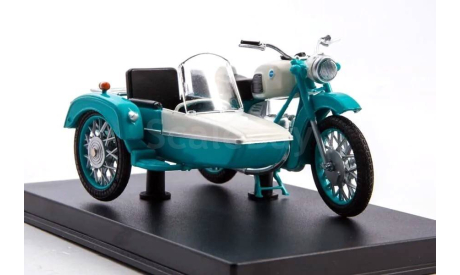 Модель мотоцикл «Иж-Юпитер-3К» с коляской 1:24 Modimio 1:43 MODIMIO/НАШИ МОТОЦИКЛЫ, масштабная модель мотоцикла, scale24