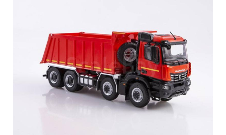 Модель самосвал КАМАЗ/KAMAZ-65951 красный 1:43 ПАО ’КАМАЗ’/SSM, масштабная модель, scale43
