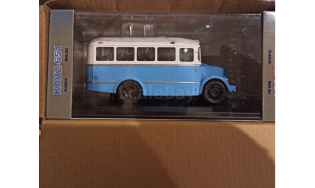 Модель автобус КАВЗ-651 1/43 CLASSICBUS, масштабная модель, scale43