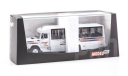 Модель Курганский автобус 422910 белый 1:43 Modelpro, масштабная модель, scale43, КАвЗ