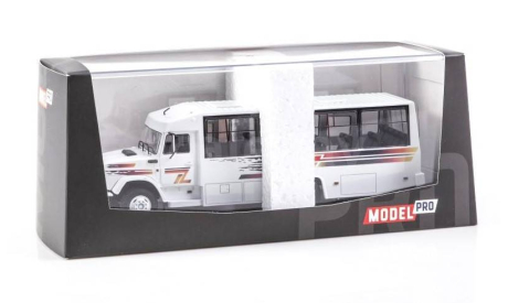 Модель Курганский автобус 422910 белый 1:43 Modelpro, масштабная модель, scale43, КАвЗ