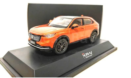 Модель HONDA XR-V (2022) SUV 4WD orange 1:43 CHINA DEALER, масштабная модель, scale43