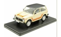 Модель ВАЗ/VAZ-2121 Lada Niva 5000 (1980) Beige/бежевая 1:24 IXO, масштабная модель, scale24