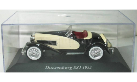 Модель DUESENBERG SS (1933) 1/43 IXO/DEA/ALTAYA, масштабная модель, scale43