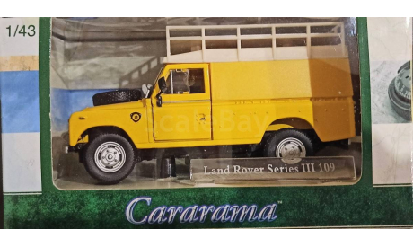 Модель LAND ROVER SIII 109 1/43 HONGWELL/CARARAMA, масштабная модель, scale43