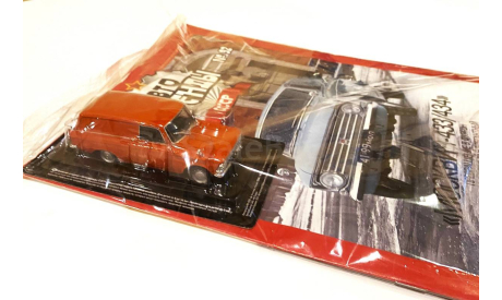 Модель МОСКВИЧ-433/434 красный 1:43 Deagostini/АВТОЛЕГЕНДЫ ССССР, масштабная модель, scale43