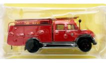 Модель Magirus Deutz Mercur TLF 16 (Bomberos Madrid) пожарная 1/43 HACHETTE, масштабная модель, scale43