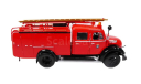 Модель Magirus Deutz Mercur TLF 16 (Bomberos Madrid) пожарная 1/43 HACHETTE, масштабная модель, scale43