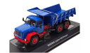 Модель Magirus Jupiter 6x6 Dump Truck (Blue/Red) 1:43 IXO, масштабная модель, scale43