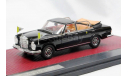 Модель MERCEDES-BENZ 300SEL (W109) Landaulette POPE Vatican (OPEN) 1967 1/43 MATRIX, масштабная модель, scale43