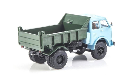 Модель МАЗ-503Б самосвал голубой 1:43 SSM, масштабная модель, scale43