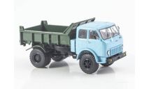 Модель МАЗ-503Б самосвал голубой 1:43 SSM, масштабная модель, scale43