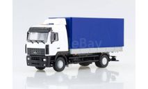 Модель МАЗ-5340 бортовой с тентом 1:43 АИСТ, масштабная модель, SSM, scale43
