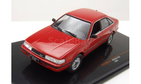 Модель Mazda 626 (1987) red metallic 1/43 IXO/CLC, масштабная модель, scale43