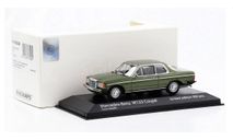 Модель Mercedes-Benz 230CE (W123) Coupe 1982 dark green met. 1:43, масштабная модель, Minichamps, scale43