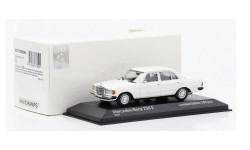 Модель Mercedes-Benz 230E (W123) 1982 white/белый 1:43 MINICHAMPS