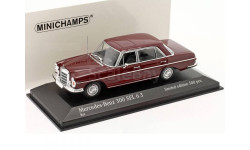 Модель Mercedes-Benz 300 SEL 6.3 (W109) 1968 dark-red met. 1:43 MINICHAMPS