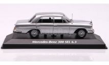 Модель Mercedes-Benz 300 SEL 6.3 (W109) 1968 silver met. 1:43 MINICHAMPS, масштабная модель, scale43