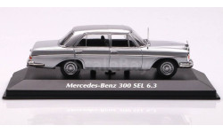 Модель Mercedes-Benz 300 SEL 6.3 (W109) 1968 silver met. 1:43 MINICHAMPS