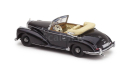 Модель MERCEDES-BENZ 300 S CABRIOLET OPEN (1951) black 1:43 MINICHAMPS, масштабная модель, scale43