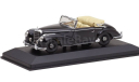 Модель MERCEDES-BENZ 300 S CABRIOLET OPEN (1951) black 1:43 MINICHAMPS, масштабная модель, scale43