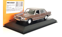 Модель Mercedes-Benz 450 SEL 6.9 (W116) 1976 brown met. 1:43 MINICHAMPS